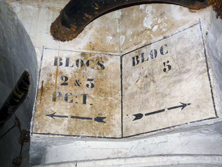 Ligne Maginot - HOCHWALD - (Ouvrage d'artillerie) - Croisement de galeries - LAMBERT Sylvie Laure