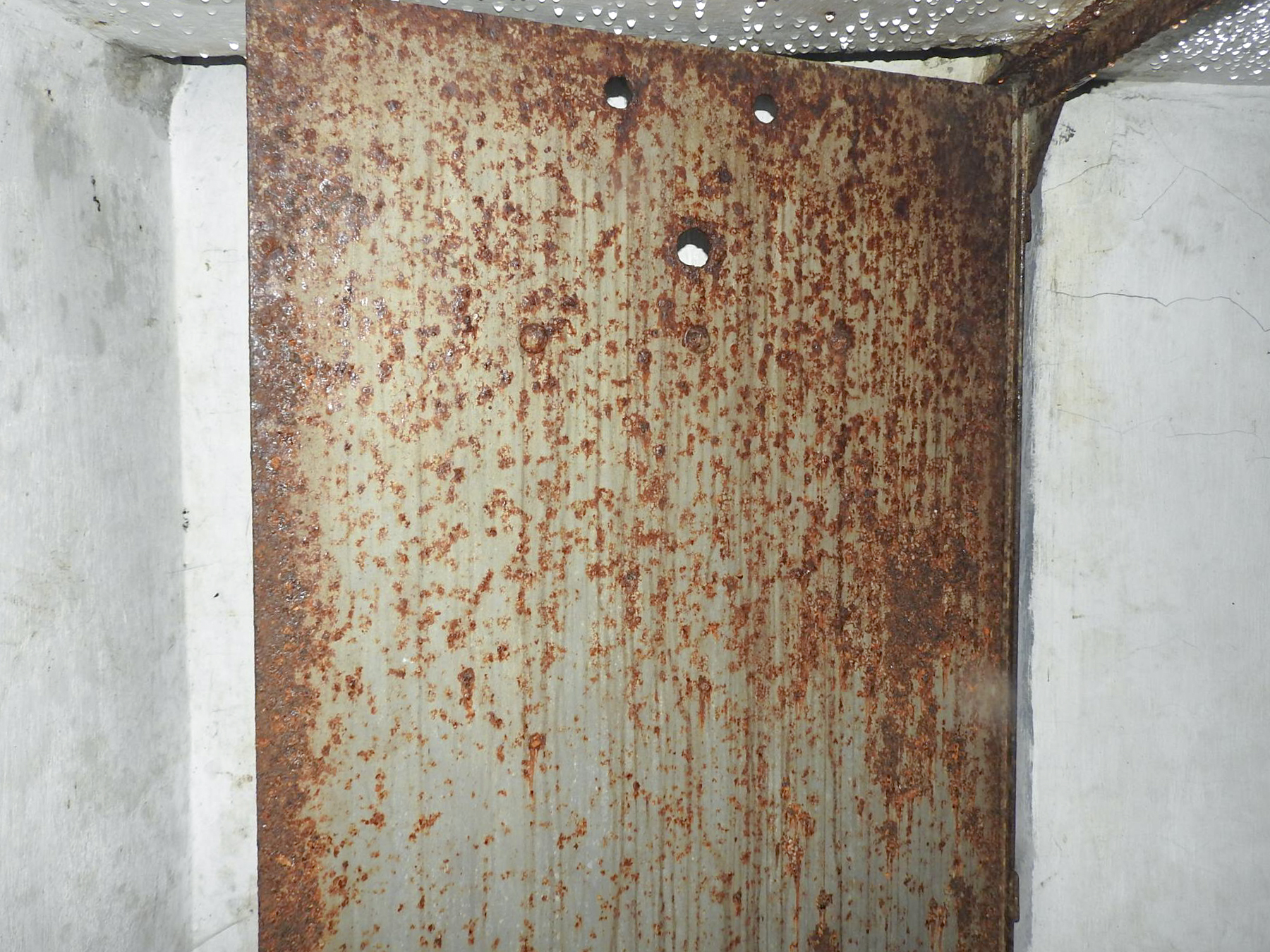 Ligne Maginot - H - (Chambre de coupure) - La porte intérieure - STENGER Mathieu