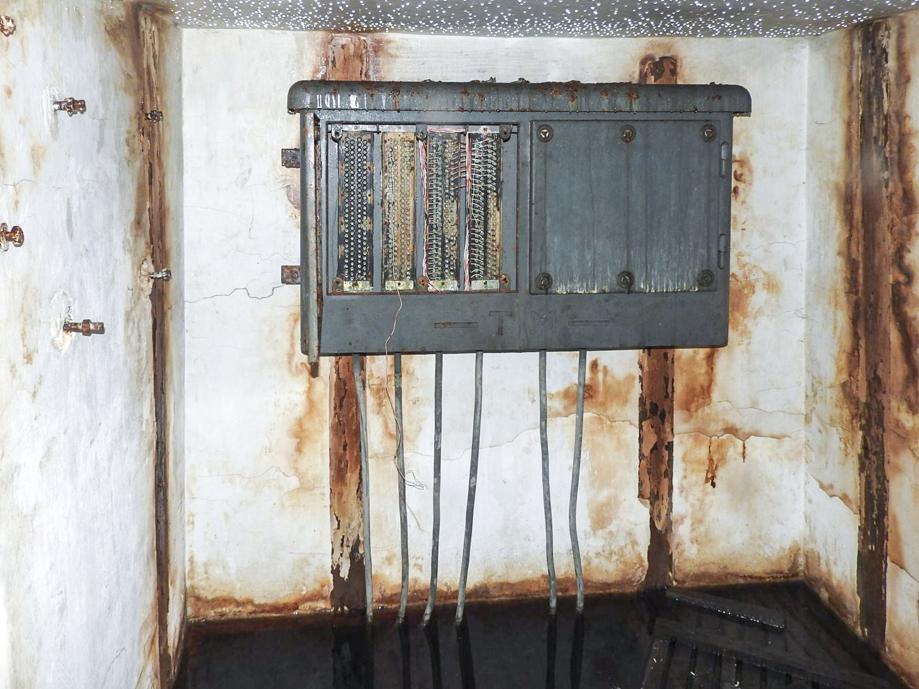 Ligne Maginot - H - (Chambre de coupure) - L'intérieure de la chambre de coupure - STENGER Mathieu