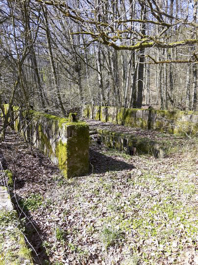 Ligne Maginot - SAINT LOUIS LES BITCHE (TêTE D'ANTENNE) - (Infrastructure ferroviaire) - Restes de la gare - Guillaume
