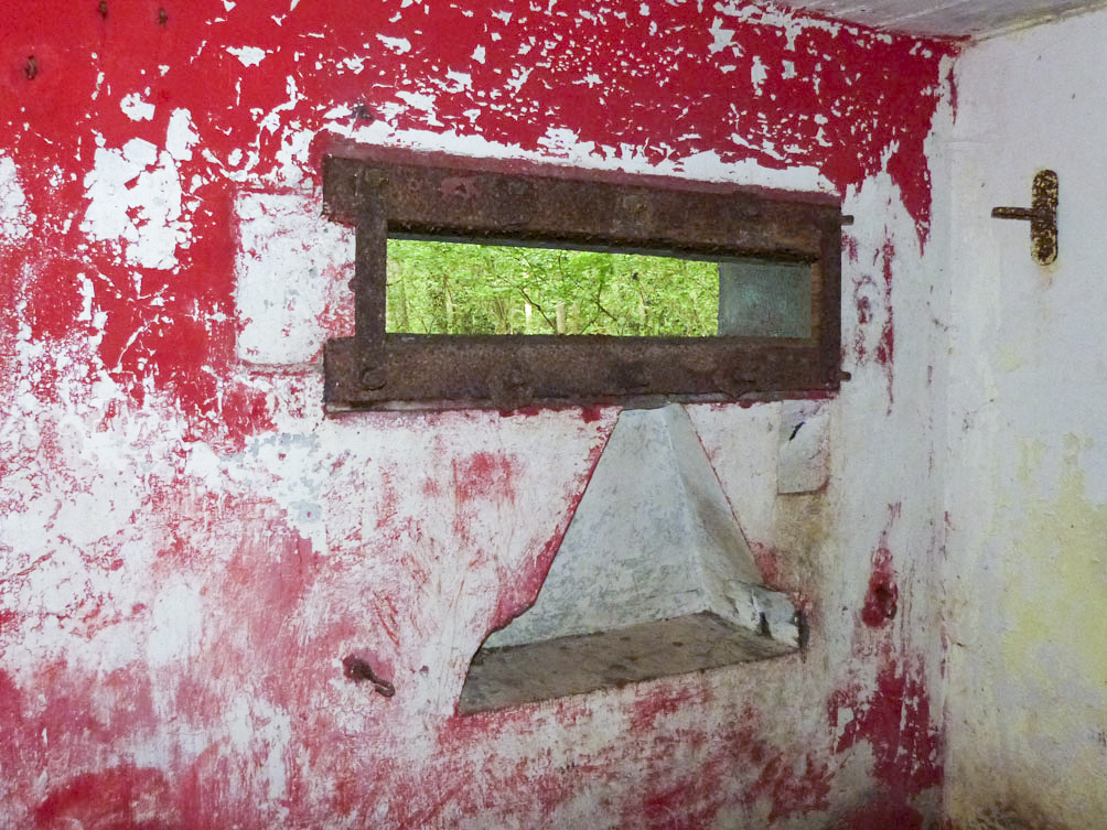 Ligne Maginot - CLIMBACH 4 - (Blockhaus pour canon) - Créneau pour mitrailleuse - JMBrams