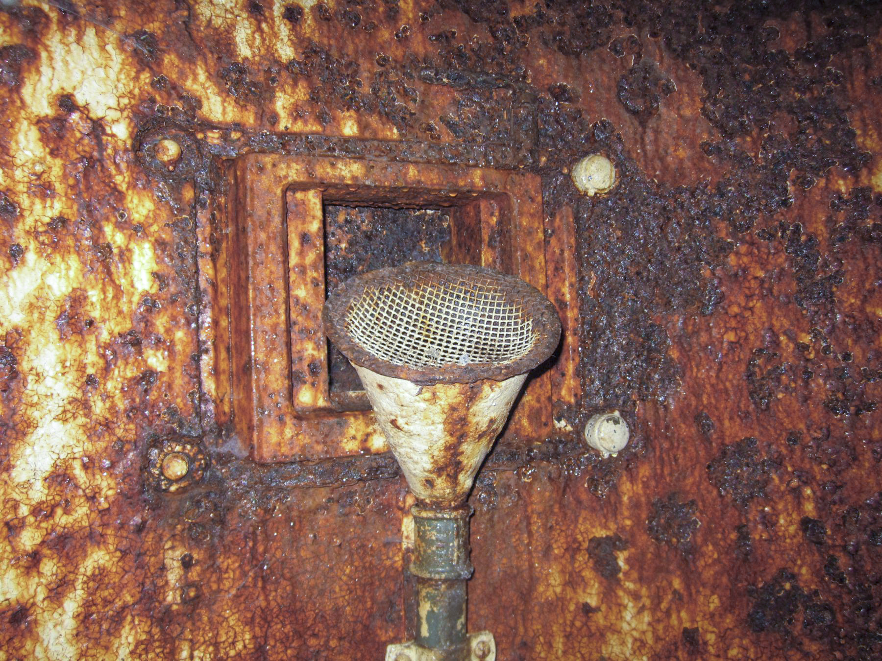 Ligne Maginot - HOCHWALD Haut Avant - Bloc 20 - O7 ( Observatoire d'artillerie ) - Tube acoustique - Gregory Fuchs