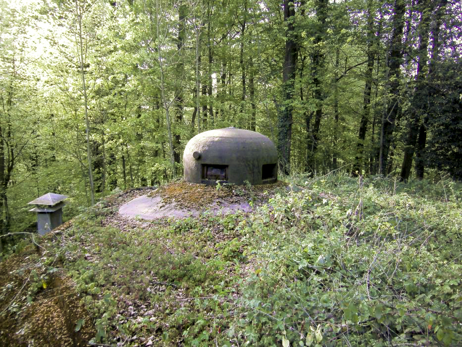 Ligne Maginot - GRASERSLOCH - (Abri) - La cloche du coffre d'entrée ouest - GLÜCKSJÄGER GJ13