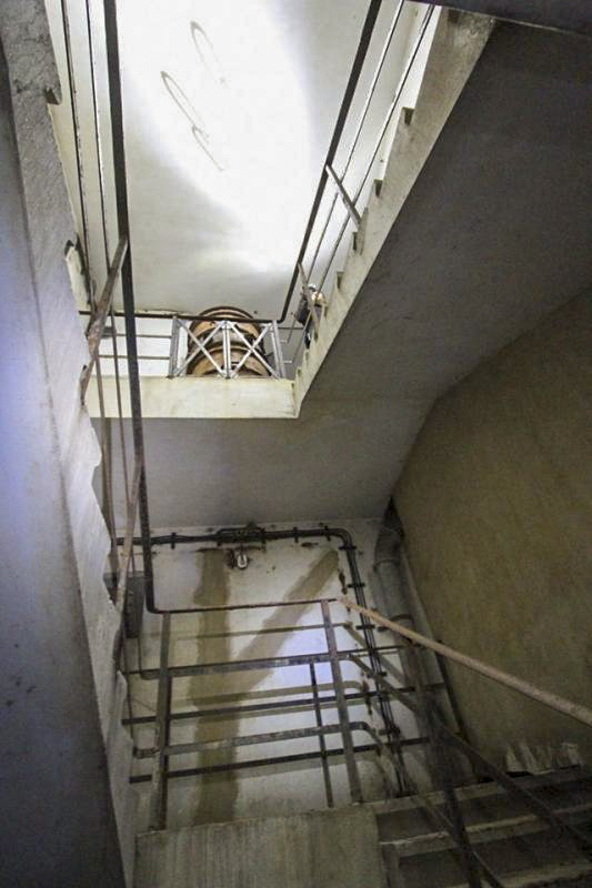 Ligne Maginot - GRASERSLOCH - (Abri) - La cage d'escalier du coffre d'entrée Est - GRAMI