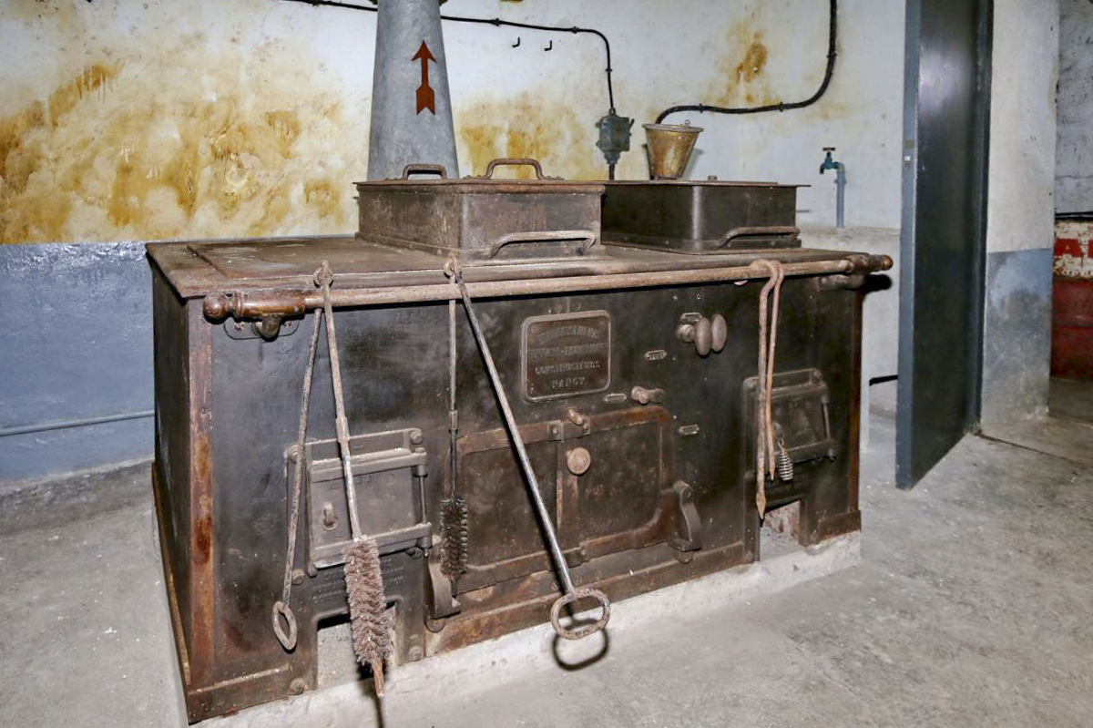 Ligne Maginot - GRASERSLOCH - (Abri) - La cuisinière à charbon - GRAMI