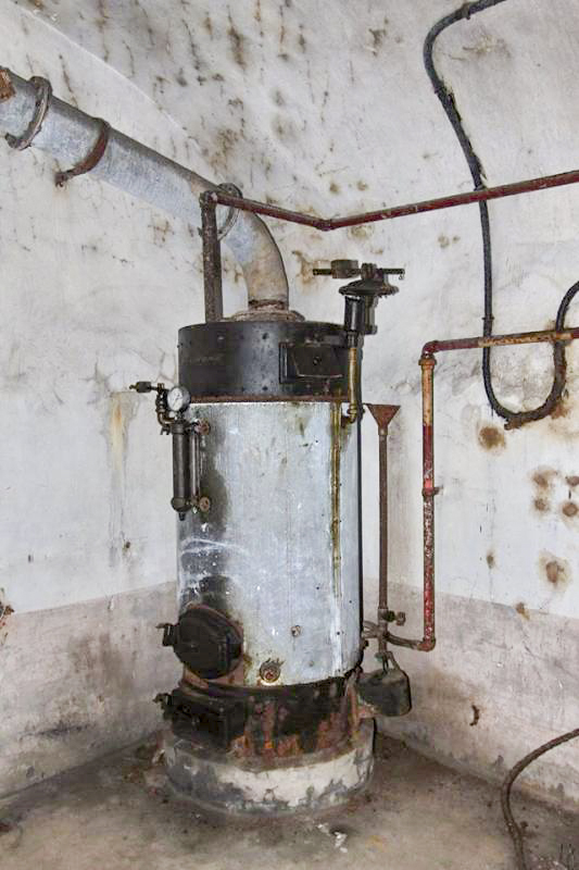 Ligne Maginot - GRASERSLOCH - (Abri) - La chaudière vapeur à charbon - GRAMI