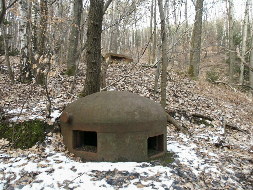 Ligne Maginot - HOCHWALD C8 ( Casemate d'infanterie ) - Les deux cloches GFM - GRASSER Michel