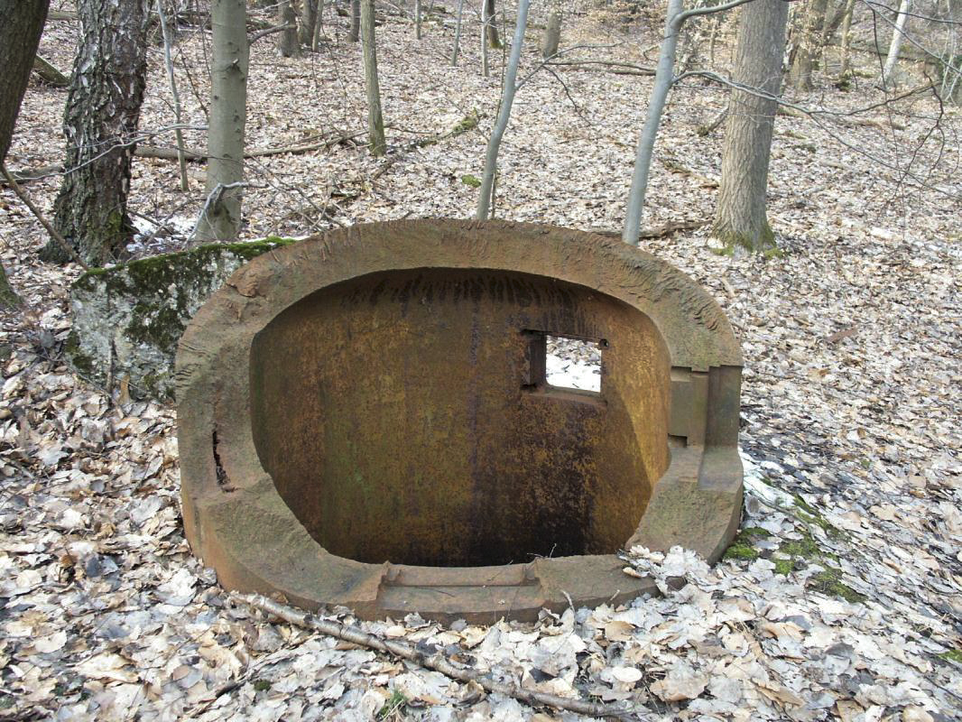 Ligne Maginot - HOCHWALD C8 ( Casemate d'infanterie ) - La deuxième  cloche GFM - GRASSER Michel