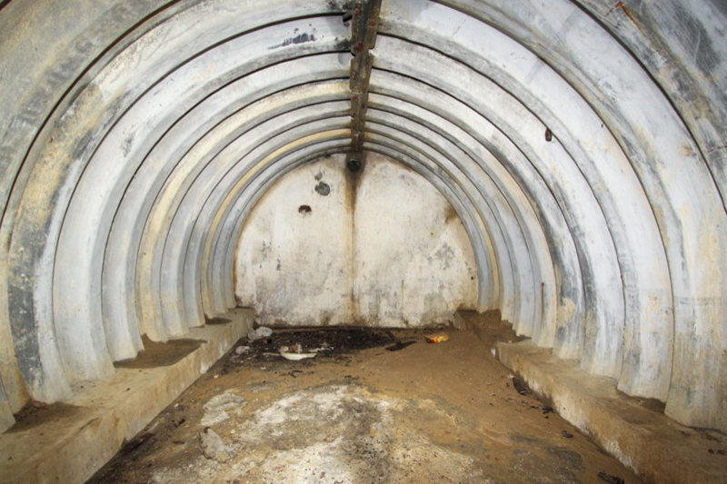 Ligne Maginot - MEMMELSHOFFEN (22° RIF) ( PC de Sous-Secteur ) - Une première alvéole - Antoine SCHOEN