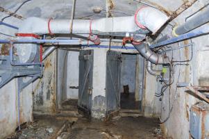 Ligne Maginot - NORD OUEST DE FONTVIVE (NOF) - (Abri) - Usine, à gauche latrines, à droite lavabos