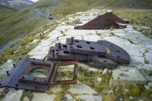 Ligne Maginot - COL DE RESTEFOND (RD) - (Ouvrage d'infanterie) - Plateforme pour mortier de 81 mm