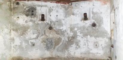 Ligne Maginot - 27BIS/3 - OBERWEIDT - (Casemate d'infanterie - double) - Chambre de tir sud-ouest
Goulottes lance grenade