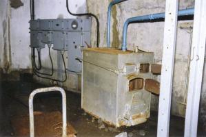 Ligne Maginot - PAS DU ROC - (Ouvrage d'artillerie) - La chaudière à charbon
Installée dans l'entrée  de l'ouvrage