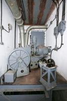 Ligne Maginot - PAS DU ROC - (Ouvrage d'artillerie) - Bloc 4
La machinerie du monte-charge