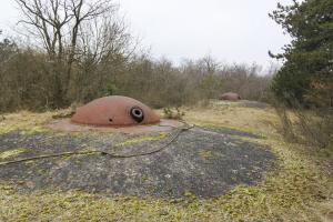 Ligne Maginot - FORT DE MUTZIG - (Ouvrage d'artillerie) - BATTERIE 2 - Fort Ouest
Tourelle de 15