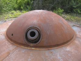 Ligne Maginot - FORT DE MUTZIG - (Ouvrage d'artillerie) - BATTERIE 2 - Fort Ouest
Tourelle de 15