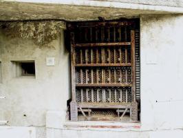 Ligne Maginot - SAINT GOBAIN - (Ouvrage d'infanterie) - Bloc EMH
Pont-levis et créneau JM/AC 37