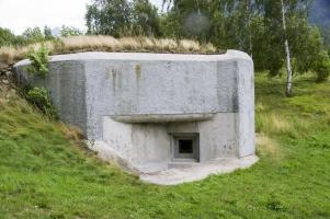 Ligne Maginot - SAINT GOBAIN - (Ouvrage d'infanterie) - Bloc 1
Créneau FM couvrant les arrières et l'issue de secours