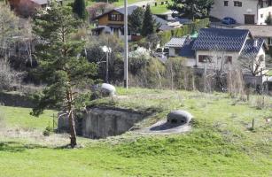 Ligne Maginot - SAINT GOBAIN - (Ouvrage d'infanterie) - Bloc 2
Vu depuis la route d'Aussois