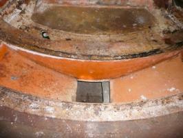 Ligne Maginot - SAPEY - (Ouvrage d'artillerie) - Bloc 1
Collecteur des douilles (étage supérieur)