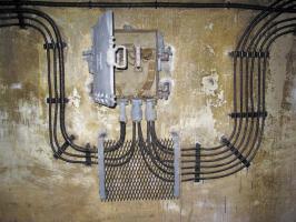 Ligne Maginot - SAPEY - (Ouvrage d'artillerie) - Bas des blocs 1 et 2
Le répartiteur  téléphonique des blocs 1 et 2