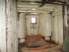 Ligne Maginot - SAPEY - (Ouvrage d'artillerie) - Bloc 2
Casemate pour obusier de 75 mle 33