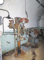 Ligne Maginot - SAPEY - (Ouvrage d'artillerie) - Atelier Artillerie Génie
Le tour et la perceuse