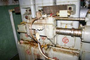 Ligne Maginot - Ouvrage du Sapey - L'usine électrique
Détail de la pompe à injection de l'un des moteurs CLM 308