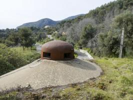 Ligne Maginot - ROQUEBRUNE - CORNILLAT - (Ouvrage d'artillerie) - Bloc 1
Cloche GFM 