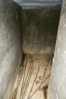 Ligne Maginot - VALLEE ETROITE - (Ouvrage d'infanterie) - Le magasin à grenade
Le caillebotis au sol a été retiré