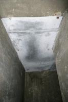 Ligne Maginot - VALLEE ETROITE - (Ouvrage d'infanterie) - Le magasin à grenade
Le plafond doublé par des plaques de tôle