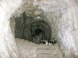 Ligne Maginot - LES ROCHILLES - (Ouvrage d'infanterie) - Les dessous
Galeries à l'état de fouilles
