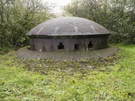 Ligne Maginot - WELSCHHOF - (Ouvrage d'infanterie) - Bloc 2
Tourelle pour Arme Mixte.