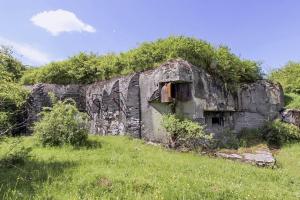 Ligne Maginot - WELSCHHOF - (Ouvrage d'infanterie) - Bloc 3
Le bloc avec son camouflage si particulier