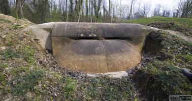 Ligne Maginot - FORT PETAIN  FRERE (172° RIF) - (PC de Sous-Secteur) - Observatoire d'artillerie cuirassé mle 1887