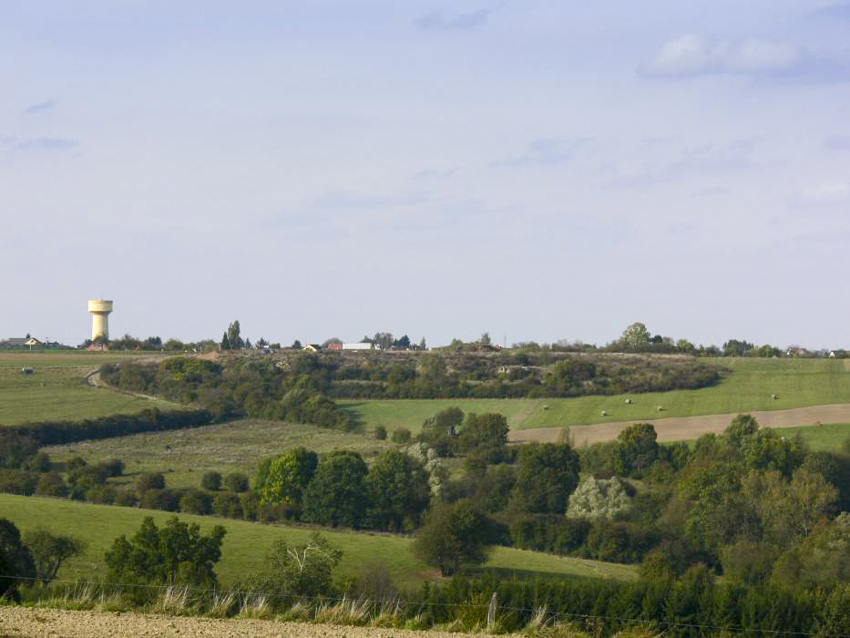 Ligne Maginot - PETIT REDERCHING - (Abri) - L'abri de Petit Réderching vu depuis Heiligenbronn - JFK