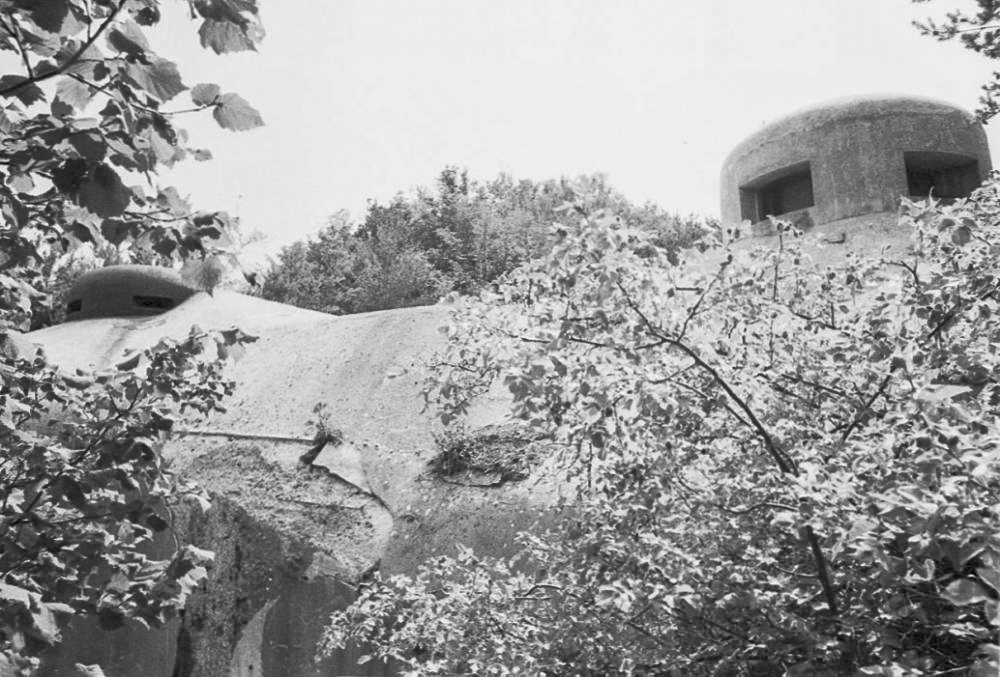 Ligne Maginot - MONTE GROSSO (MG) - E02 - (Ouvrage d'artillerie) - Le bloc 8 
La cloche GFM a été reconstruite en béton - LOVINY Alain