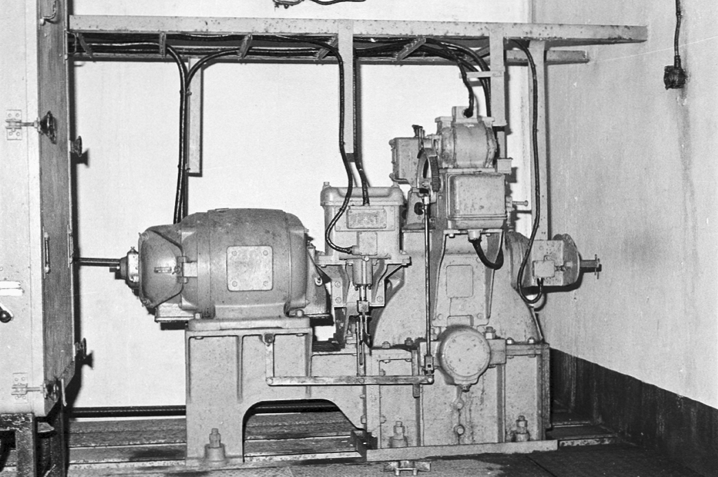 Ligne Maginot - MONTE GROSSO (MG) - E02 - (Ouvrage d'artillerie) - Machinerie du monte-charge - Alain LOVINY