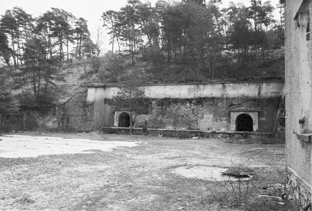 Ligne Maginot - FARGUET - (Dépôt de Munitions) - Photo prise en 1990
Au premier plan, une tole cache l'accès à une citerne souterraine de grande capacité - Alain LOVINY