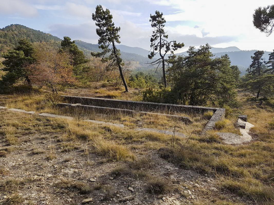 Ligne Maginot - COL DE BRAUS - (Casernement) -  - Ellena-Cuny