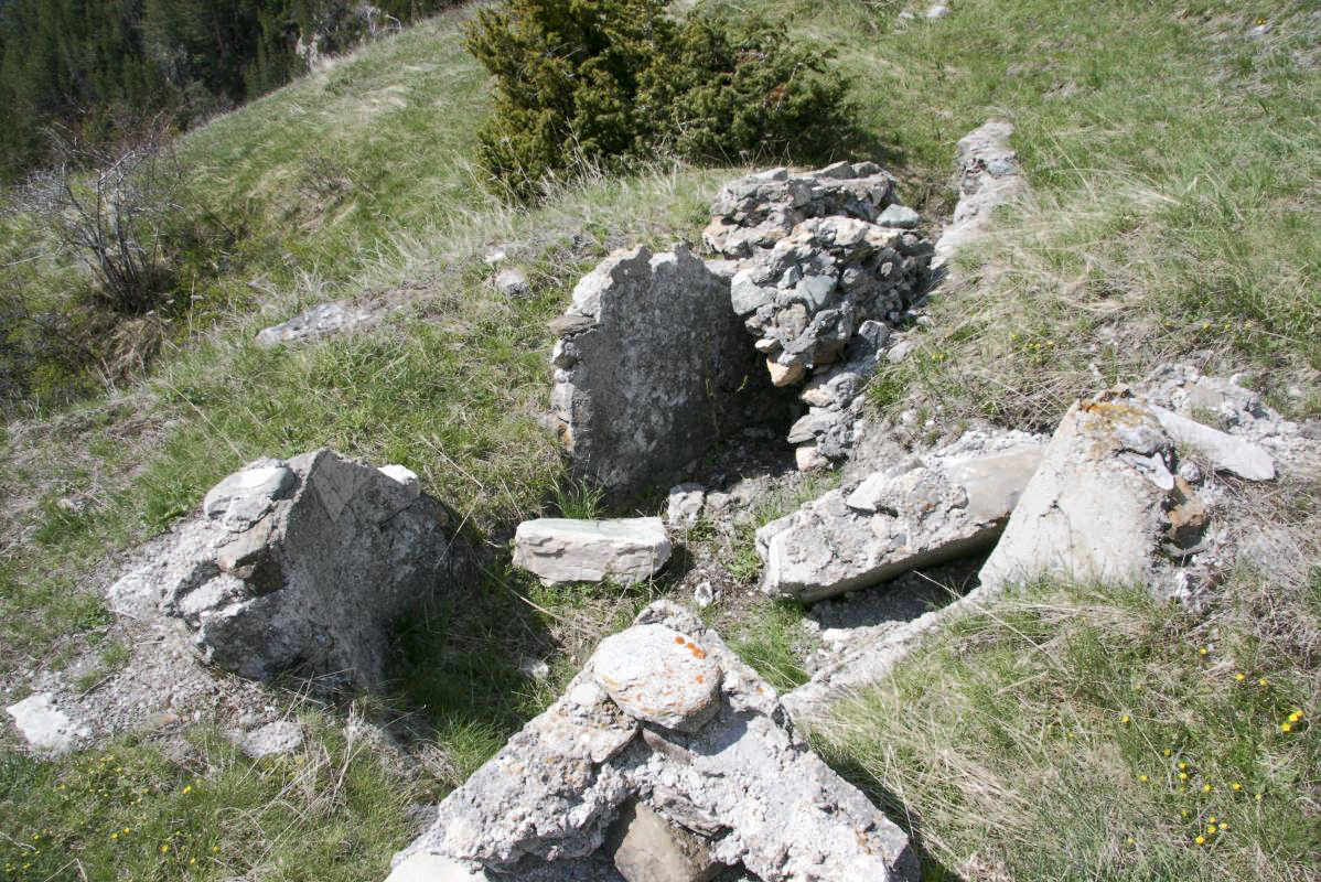 Ligne Maginot - ALP DU PIED - (Blockhaus de type indéterminé) -  - Alain Perouffe