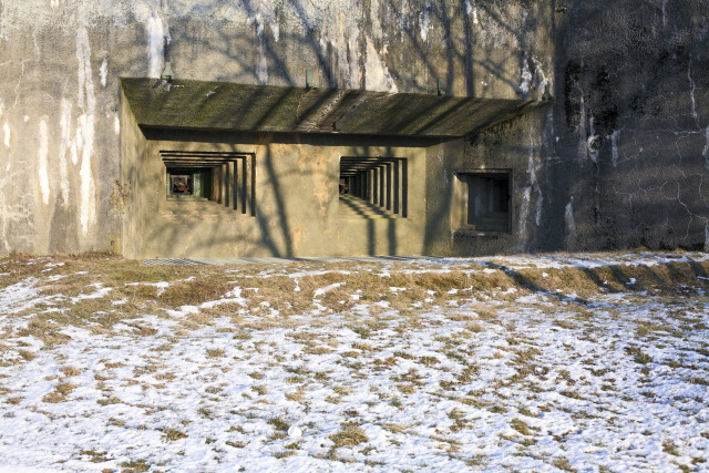 Ligne Maginot - BOIS DU FOUR - A5 - (Ouvrage d'infanterie) - Chambre de tir Est - www.arnaultjl-photo.com
