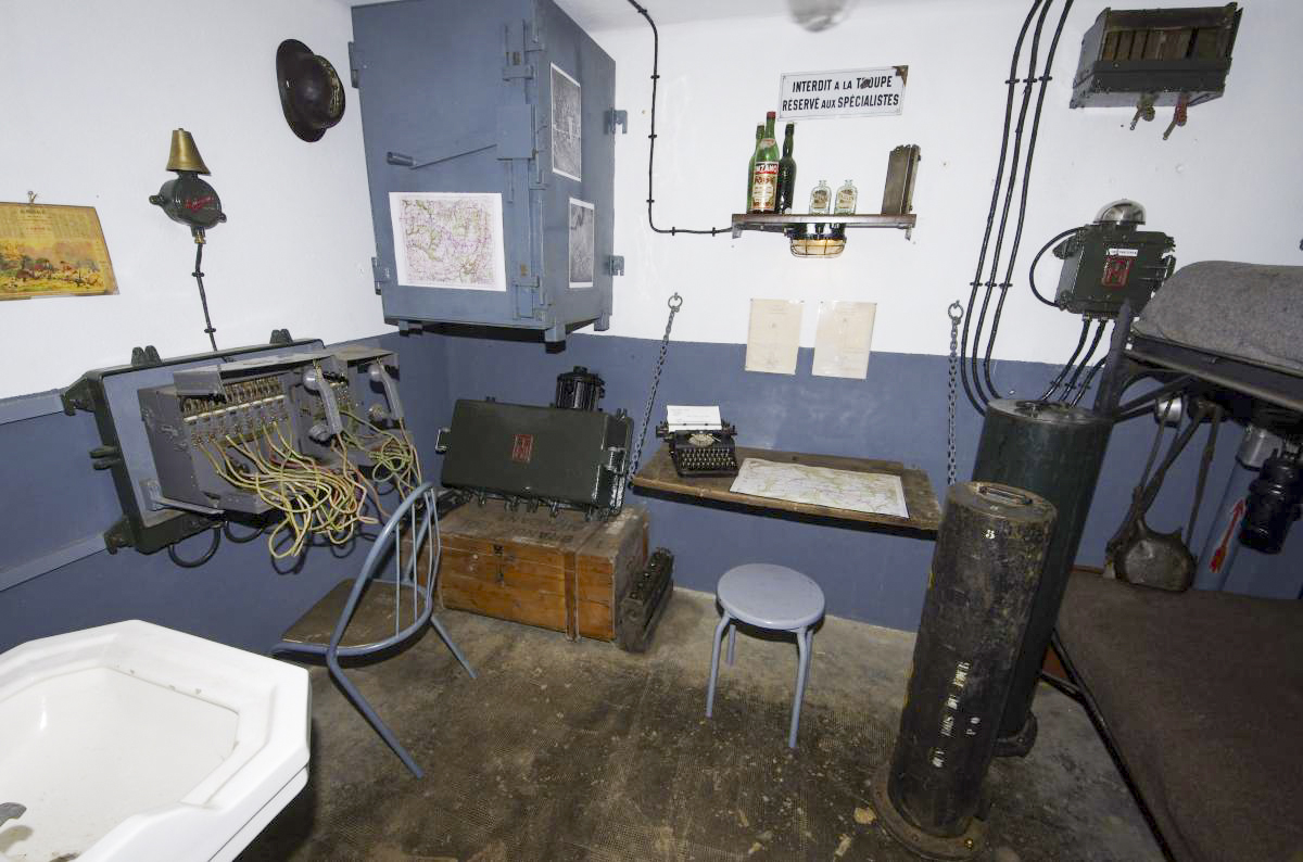 Ligne Maginot - BOIS DU FOUR - A5 - (Ouvrage d'infanterie) - Local sapeurs transmetteurs - AURET Vincent