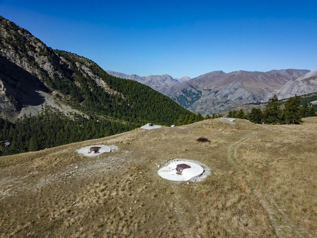 Ligne Maginot - PLATE LOMBARDE - (Ouvrage d'infanterie) - Vue d'ensemble de l'ouvrage - ELLENA - CUNY