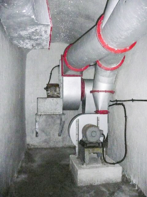 Ligne Maginot - PLATE LOMBARDE - (Ouvrage d'infanterie) - Ventilation - ARMAND Patrick