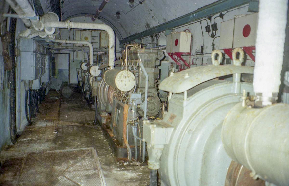 Ligne Maginot - LAVOIR - (Ouvrage d'artillerie) - L'usine électrique - Ellena-Cuny
