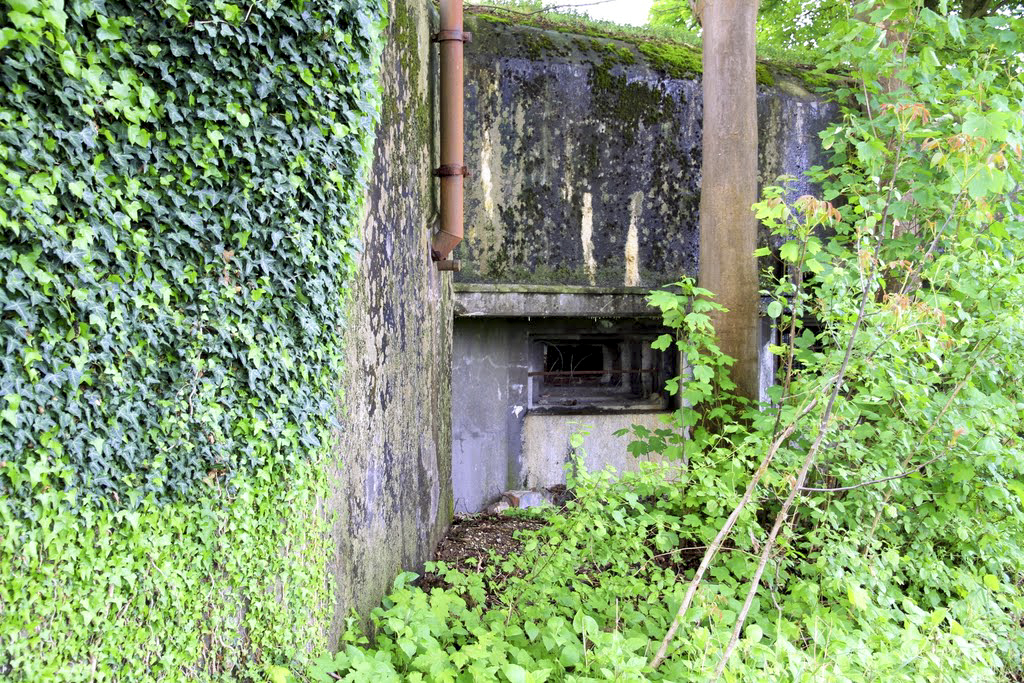 Ligne Maginot - 27/3 - FRIESENHEIM - (Casemate d'infanterie - Double) - L'entrée de casemate et la cheminée - Martin Bildstein - www.panoramio.com