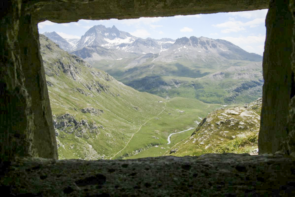 Ligne Maginot - VANOISE - (Ouvrage d'infanterie) - Le bloc 2, le superbe plan de feu - Alain Perouffe