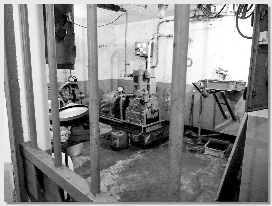 Ligne Maginot - BREHAIN OUEST (C2 DE L'OUVRAGE DE BREHAIN) - (Casemate d'infanterie - Simple) - L'usine électrique
Groupe électrogène à moteur CLM 1 PJ 65 - Sylvie Laure LAMBERT