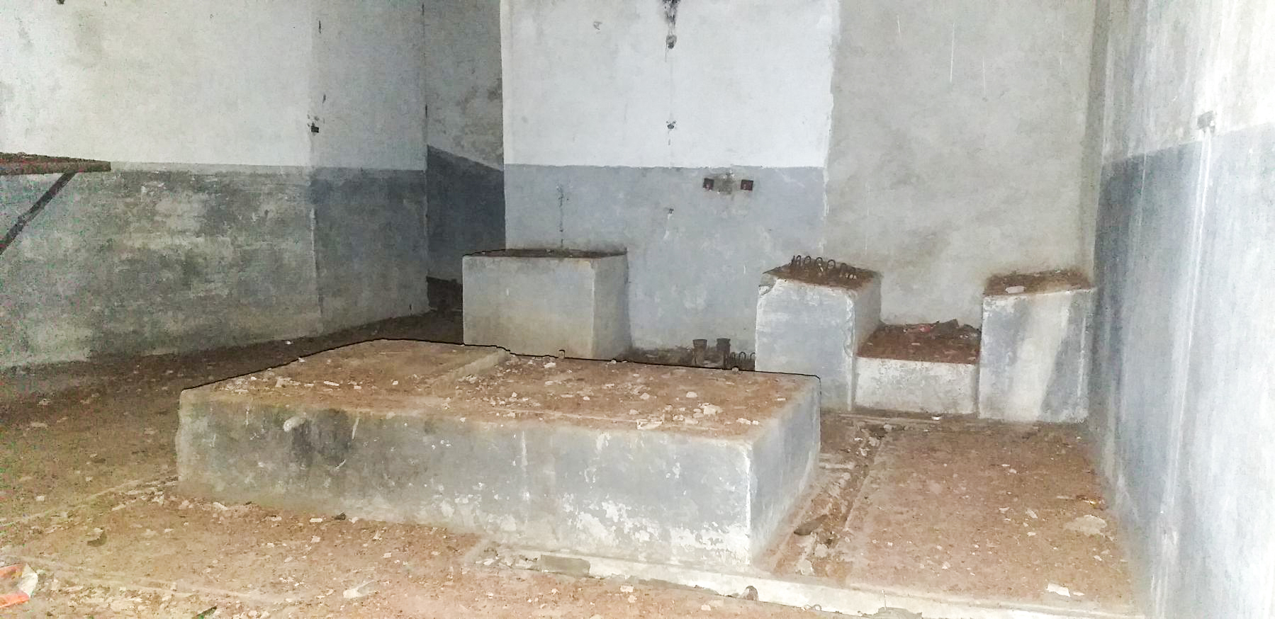 Ligne Maginot - 27BIS/3 - OBERWEIDT - (Casemate d'infanterie - double) - Local du puits et du groupe électrogène - G.Fuchs
